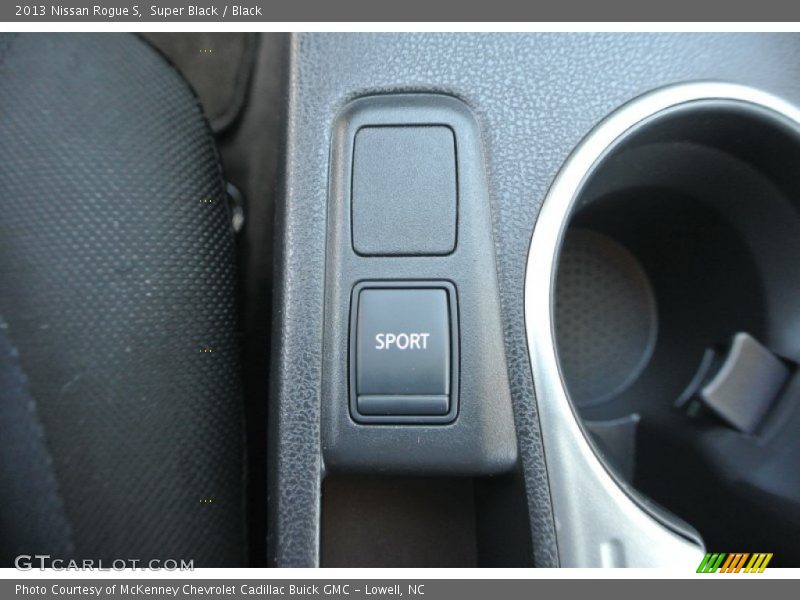 Super Black / Black 2013 Nissan Rogue S