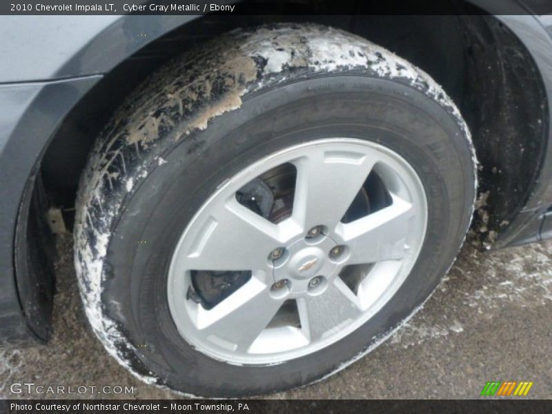 Cyber Gray Metallic / Ebony 2010 Chevrolet Impala LT