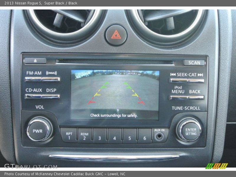 Super Black / Black 2013 Nissan Rogue S