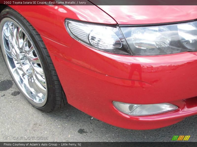 Red Flame Metallic / Ivory 2002 Toyota Solara SE Coupe