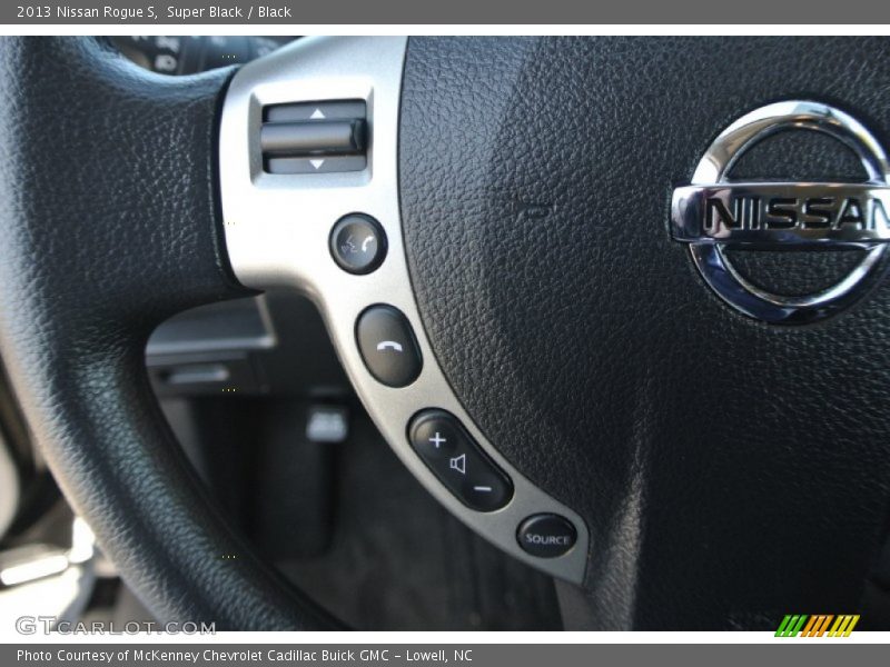 Super Black / Black 2013 Nissan Rogue S