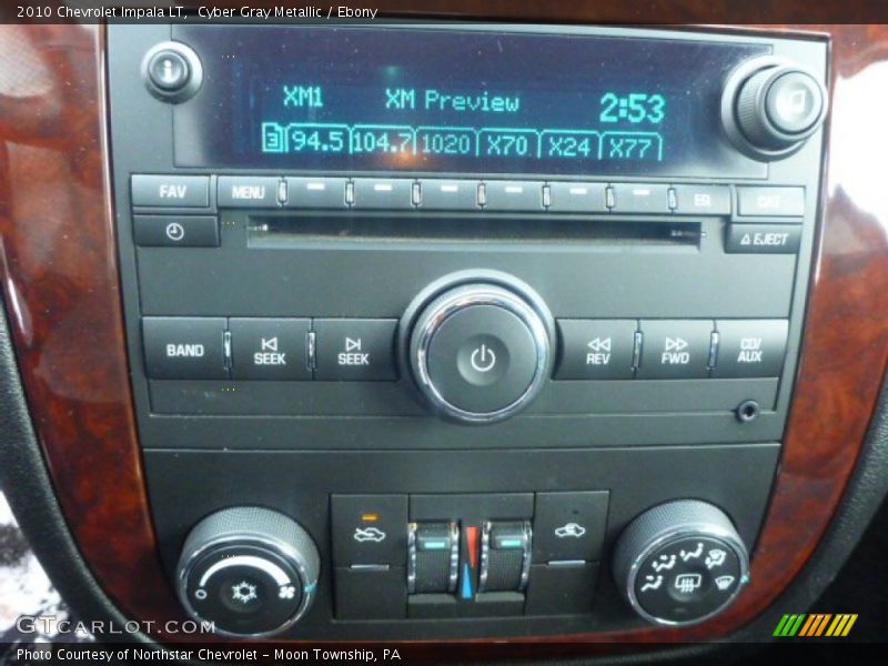 Cyber Gray Metallic / Ebony 2010 Chevrolet Impala LT