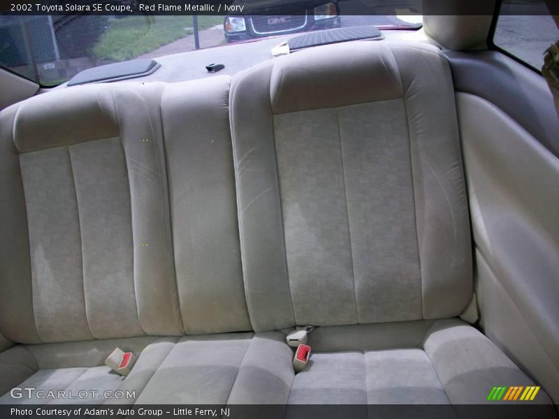 Red Flame Metallic / Ivory 2002 Toyota Solara SE Coupe