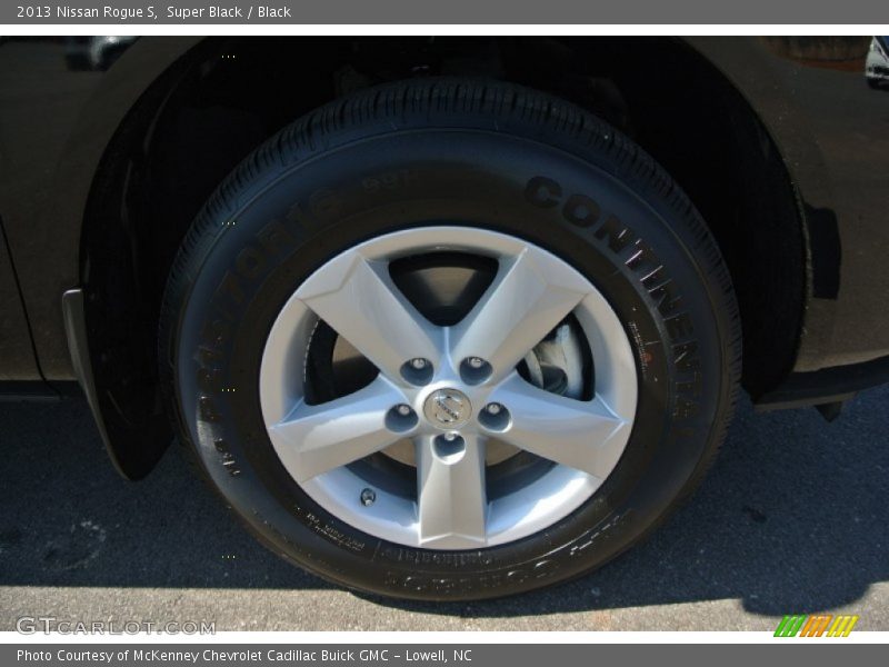 Super Black / Black 2013 Nissan Rogue S