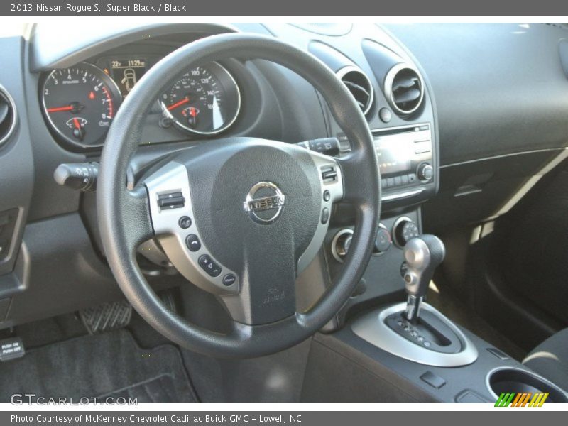 Super Black / Black 2013 Nissan Rogue S