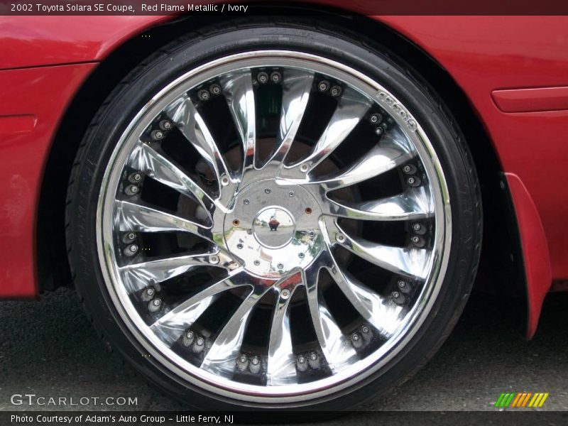 Red Flame Metallic / Ivory 2002 Toyota Solara SE Coupe