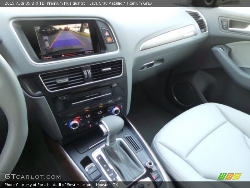 Lava Gray Metallic / Titanium Gray 2015 Audi Q5 3.0 TDI Premium Plus quattro