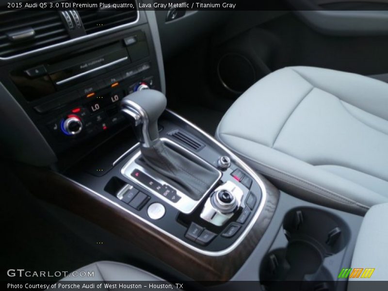 Lava Gray Metallic / Titanium Gray 2015 Audi Q5 3.0 TDI Premium Plus quattro