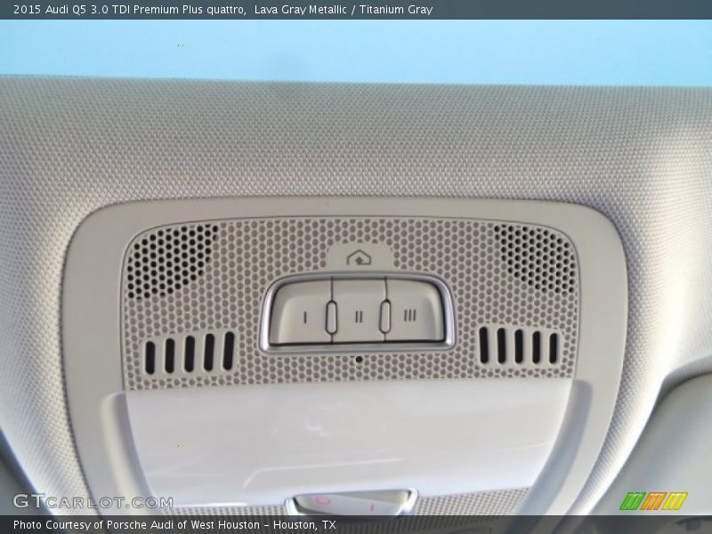 Lava Gray Metallic / Titanium Gray 2015 Audi Q5 3.0 TDI Premium Plus quattro