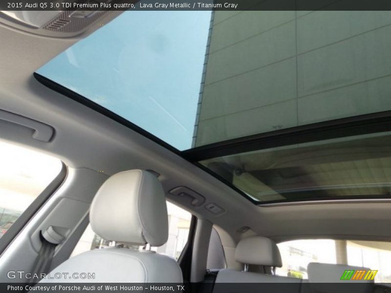 Lava Gray Metallic / Titanium Gray 2015 Audi Q5 3.0 TDI Premium Plus quattro