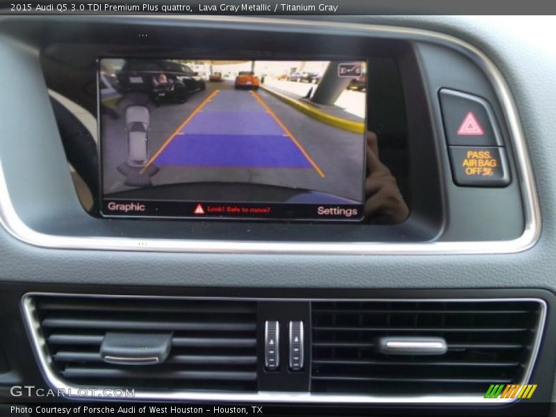 Lava Gray Metallic / Titanium Gray 2015 Audi Q5 3.0 TDI Premium Plus quattro