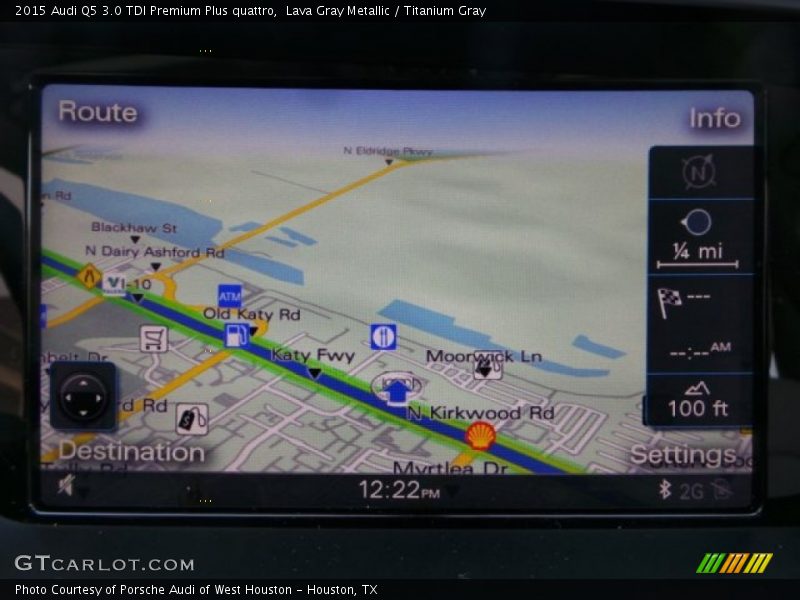 Lava Gray Metallic / Titanium Gray 2015 Audi Q5 3.0 TDI Premium Plus quattro