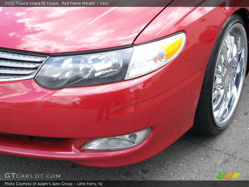 Red Flame Metallic / Ivory 2002 Toyota Solara SE Coupe