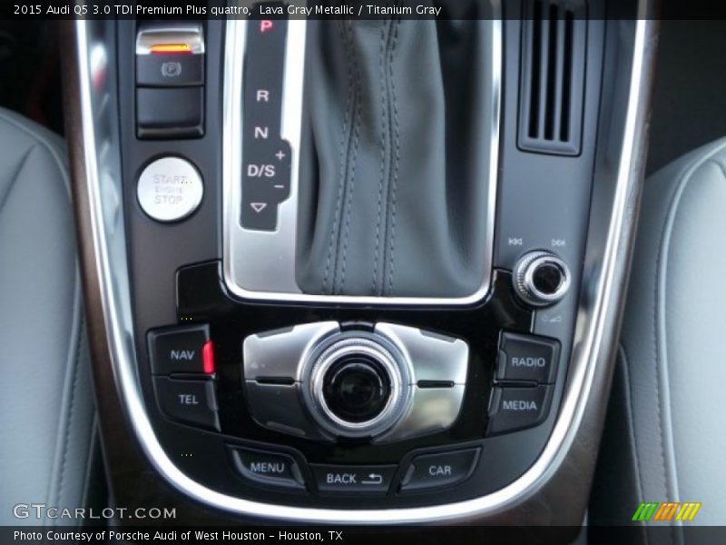 Lava Gray Metallic / Titanium Gray 2015 Audi Q5 3.0 TDI Premium Plus quattro