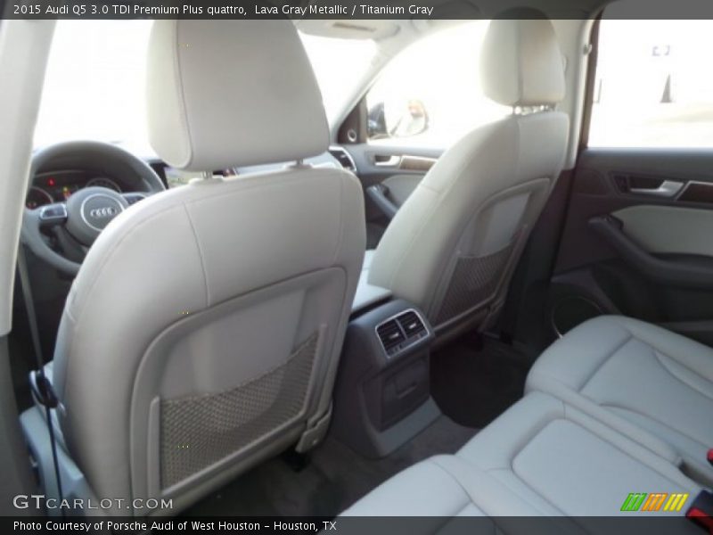 Lava Gray Metallic / Titanium Gray 2015 Audi Q5 3.0 TDI Premium Plus quattro