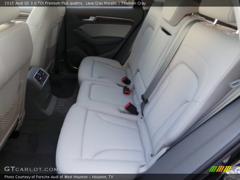 Lava Gray Metallic / Titanium Gray 2015 Audi Q5 3.0 TDI Premium Plus quattro
