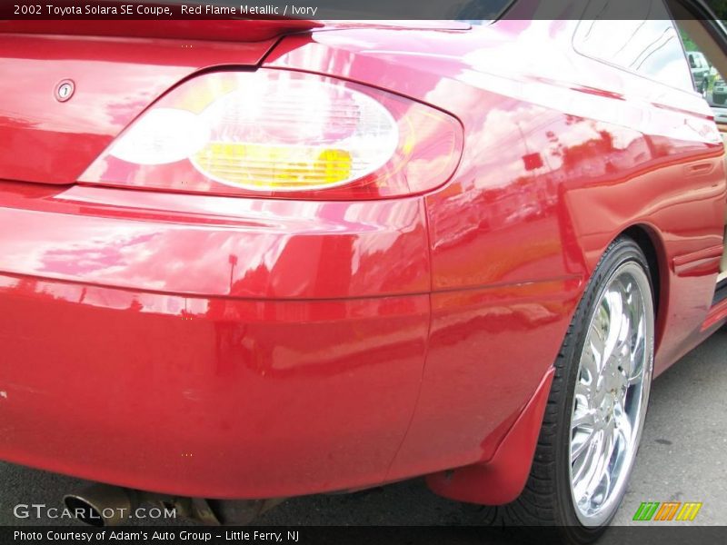 Red Flame Metallic / Ivory 2002 Toyota Solara SE Coupe