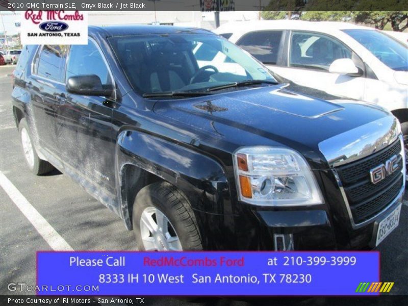 Onyx Black / Jet Black 2010 GMC Terrain SLE