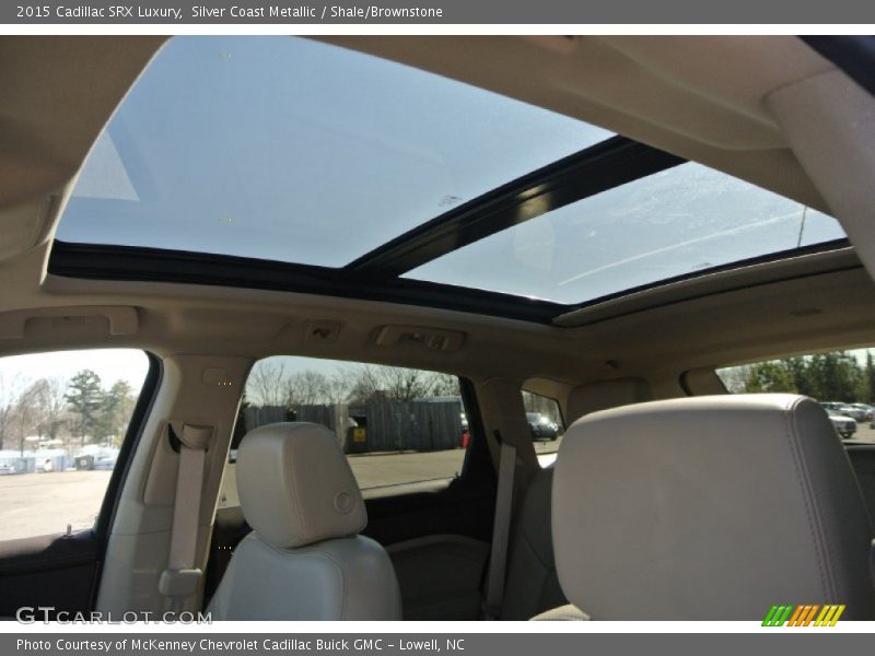 Silver Coast Metallic / Shale/Brownstone 2015 Cadillac SRX Luxury