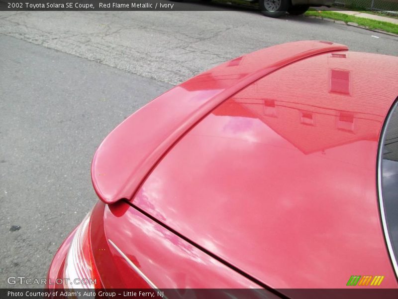 Red Flame Metallic / Ivory 2002 Toyota Solara SE Coupe