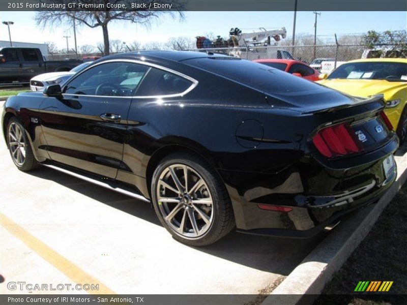 Black / Ebony 2015 Ford Mustang GT Premium Coupe