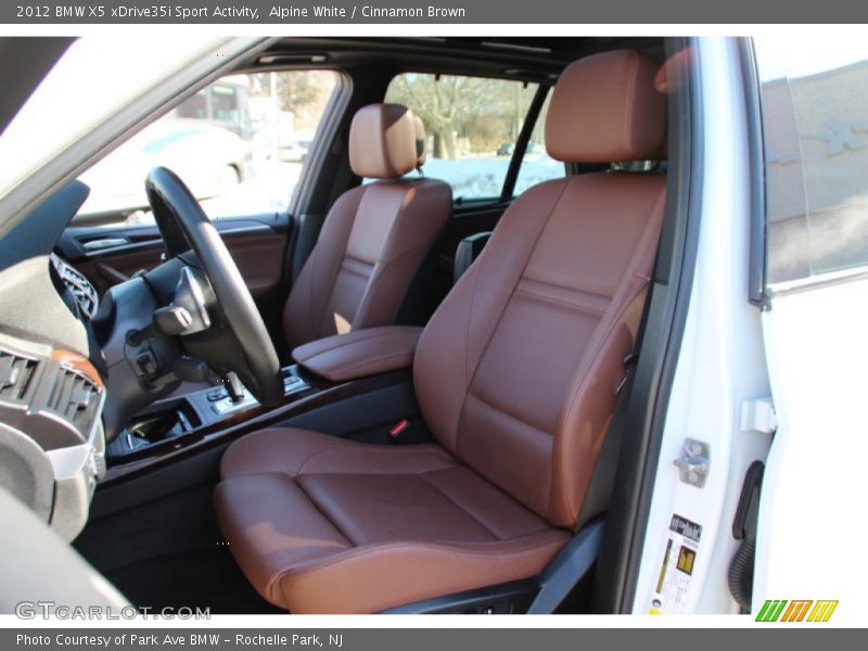 Alpine White / Cinnamon Brown 2012 BMW X5 xDrive35i Sport Activity
