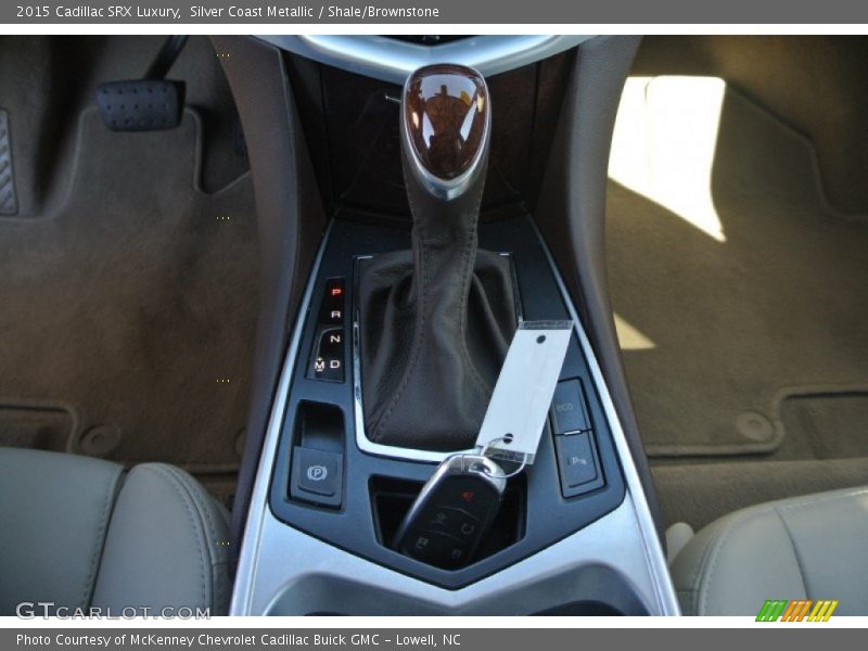 Silver Coast Metallic / Shale/Brownstone 2015 Cadillac SRX Luxury