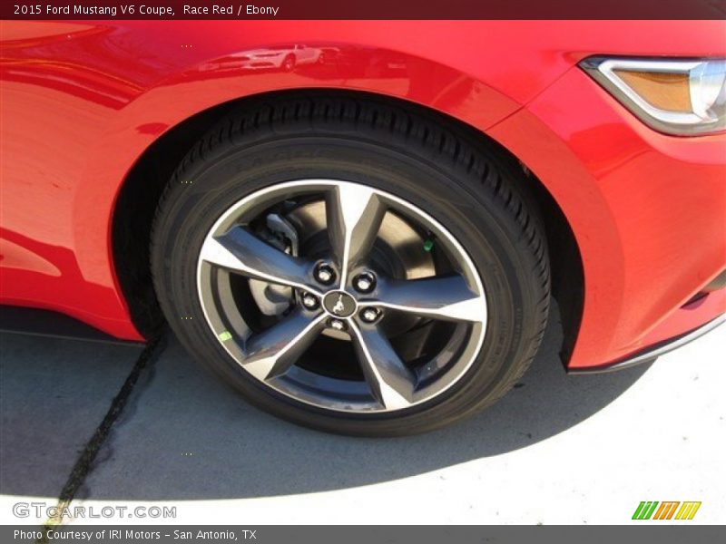 Race Red / Ebony 2015 Ford Mustang V6 Coupe