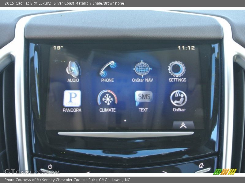 Silver Coast Metallic / Shale/Brownstone 2015 Cadillac SRX Luxury