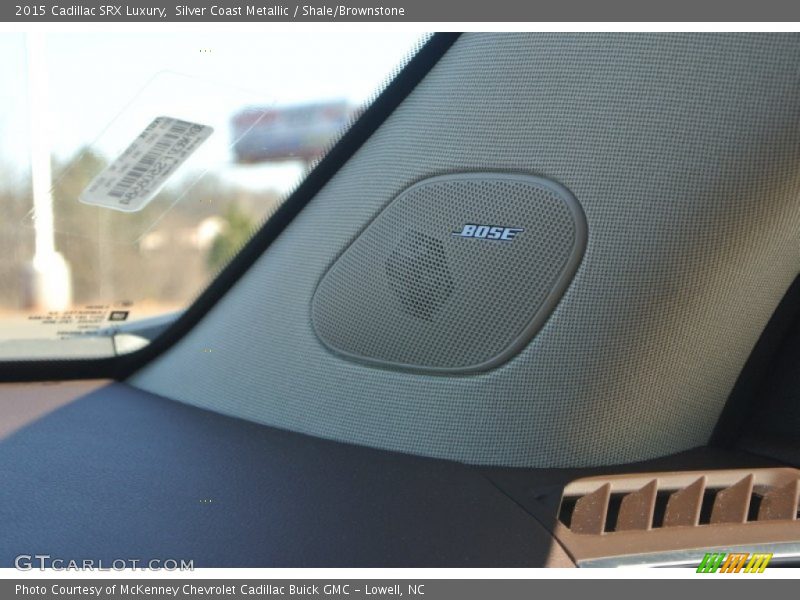 Silver Coast Metallic / Shale/Brownstone 2015 Cadillac SRX Luxury