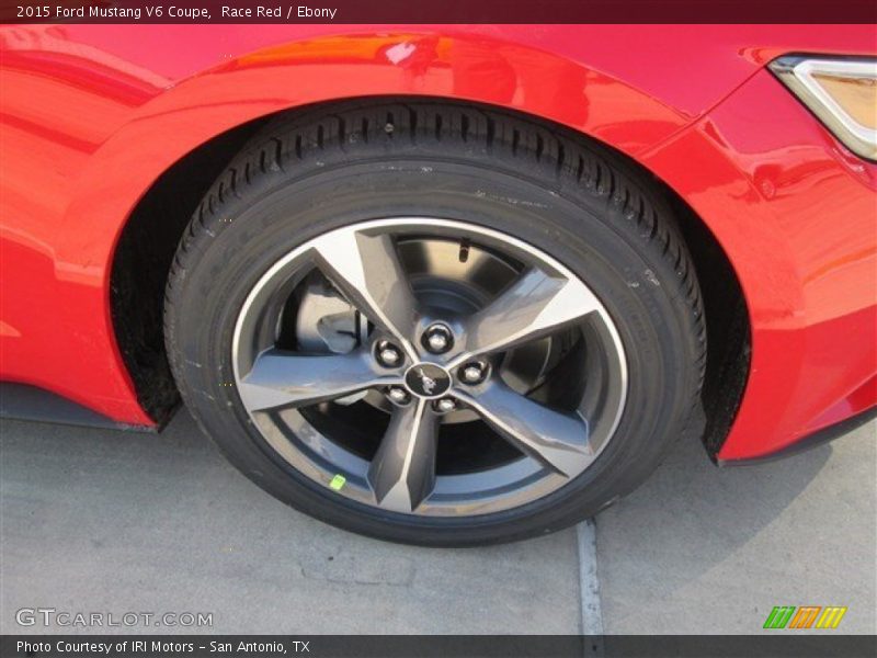 Race Red / Ebony 2015 Ford Mustang V6 Coupe