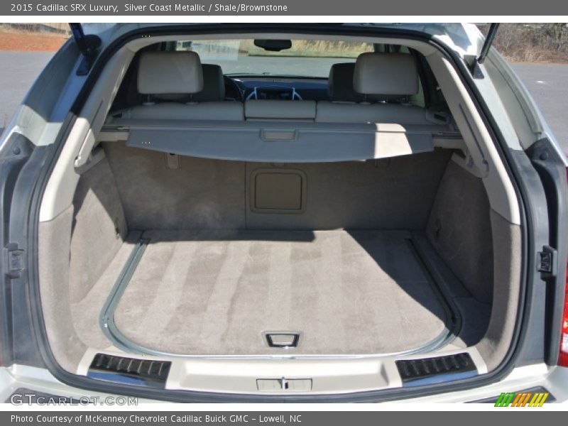Silver Coast Metallic / Shale/Brownstone 2015 Cadillac SRX Luxury