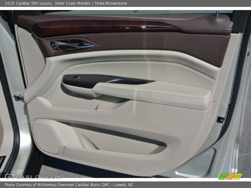 Silver Coast Metallic / Shale/Brownstone 2015 Cadillac SRX Luxury