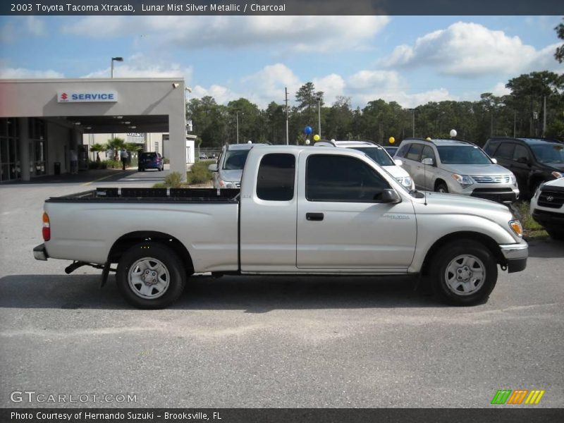 Lunar Mist Silver Metallic / Charcoal 2003 Toyota Tacoma Xtracab