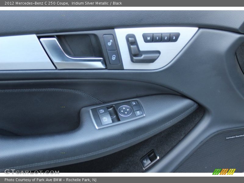 Iridium Silver Metallic / Black 2012 Mercedes-Benz C 250 Coupe