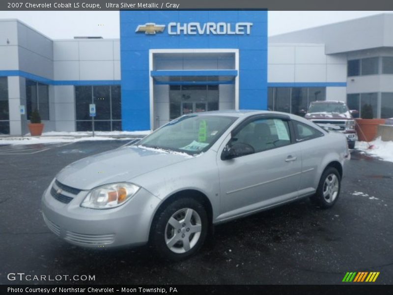 Ultra Silver Metallic / Gray 2007 Chevrolet Cobalt LS Coupe