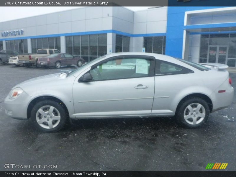 Ultra Silver Metallic / Gray 2007 Chevrolet Cobalt LS Coupe
