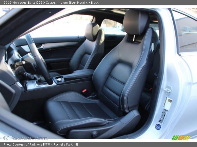 Iridium Silver Metallic / Black 2012 Mercedes-Benz C 250 Coupe