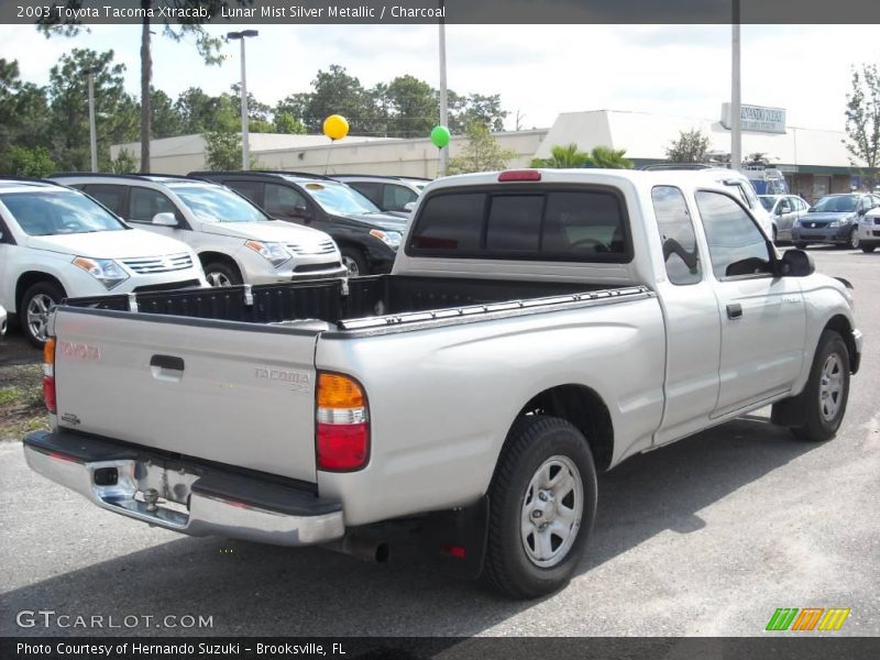 Lunar Mist Silver Metallic / Charcoal 2003 Toyota Tacoma Xtracab