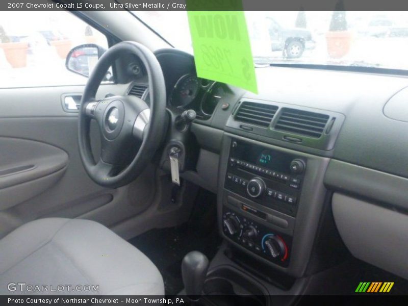 Ultra Silver Metallic / Gray 2007 Chevrolet Cobalt LS Coupe