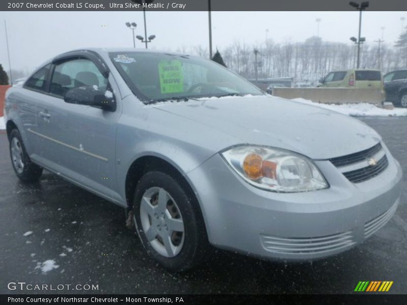 Ultra Silver Metallic / Gray 2007 Chevrolet Cobalt LS Coupe