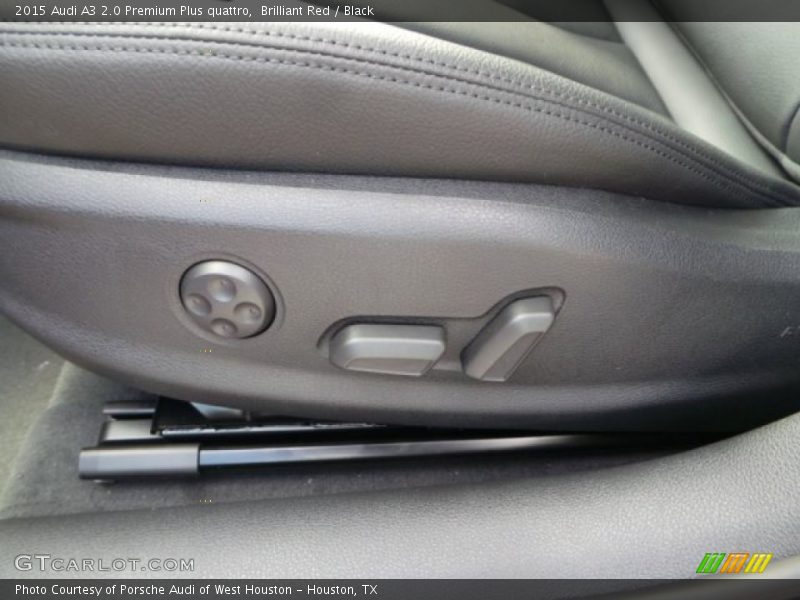 Brilliant Red / Black 2015 Audi A3 2.0 Premium Plus quattro