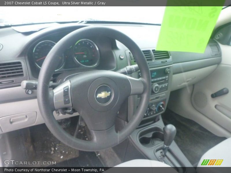 Ultra Silver Metallic / Gray 2007 Chevrolet Cobalt LS Coupe