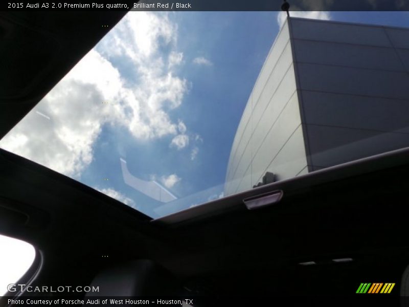 Brilliant Red / Black 2015 Audi A3 2.0 Premium Plus quattro
