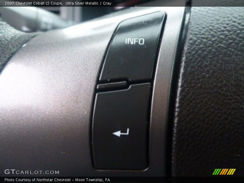 Ultra Silver Metallic / Gray 2007 Chevrolet Cobalt LS Coupe