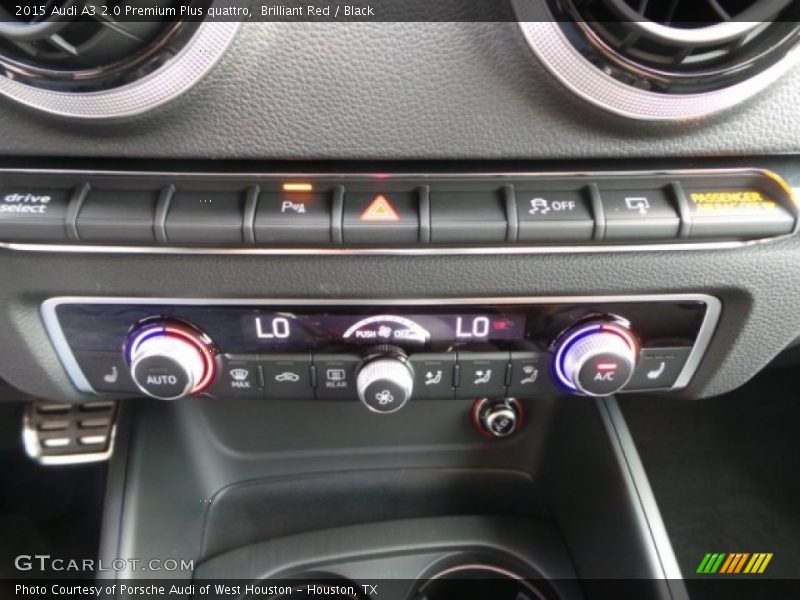 Brilliant Red / Black 2015 Audi A3 2.0 Premium Plus quattro