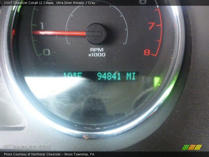 Ultra Silver Metallic / Gray 2007 Chevrolet Cobalt LS Coupe