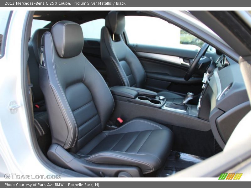 Iridium Silver Metallic / Black 2012 Mercedes-Benz C 250 Coupe