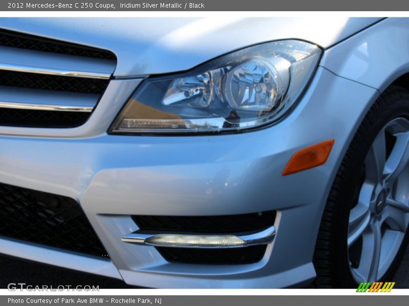 Iridium Silver Metallic / Black 2012 Mercedes-Benz C 250 Coupe