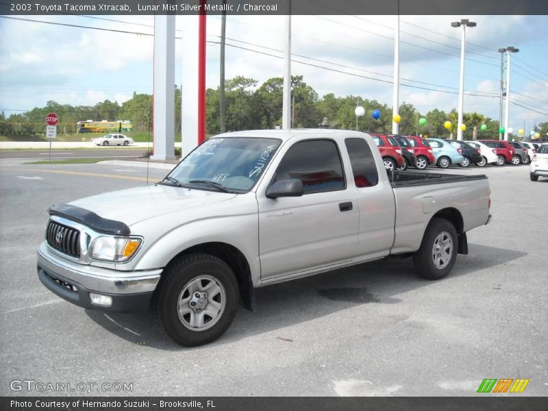 Lunar Mist Silver Metallic / Charcoal 2003 Toyota Tacoma Xtracab